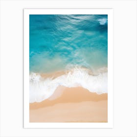 Beach Waves Art Print