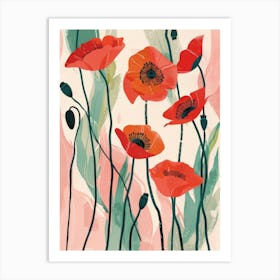 Poppies 70 Art Print