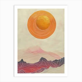 Sun In The Sky 1 Art Print