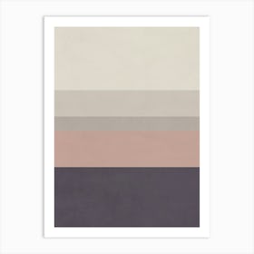 SOFT MINIMALIST HORIZON - TR Art Print