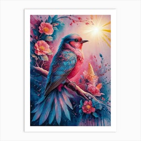 Bird Of Paradise Art Print