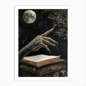 Book Of The Dead Art Print