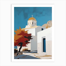 Larissa Luminosity in Minimalism, Greece Art Print