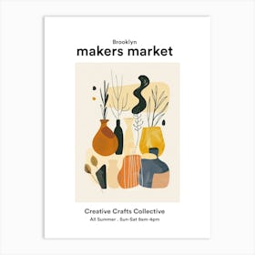 Brooklyn Creative Crafts Collective 1 Art Print