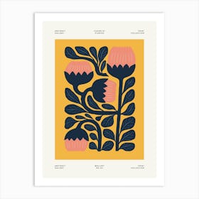 Flower Print Art Print