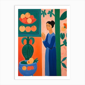 Asian Woman 2 Art Print