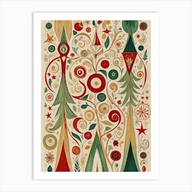 Christmas Celebrations Art Print