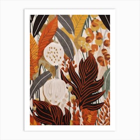Fall Botanicals Lily Of The Valley 3 Art Print