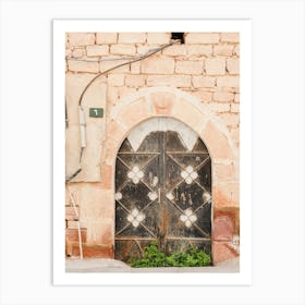 Door Of A House In Saudi Arabia Art Print