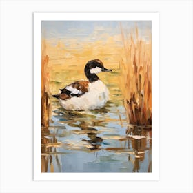 Bird Painting Bufflehead 3 Art Print