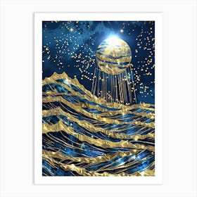 Moon In The Sky 11 Art Print