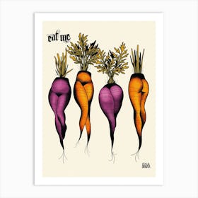Sexy Carrots Art Print
