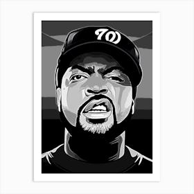 ice cube 1 Art Print