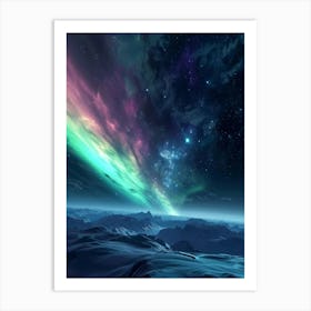 Aurora Borealis 3 Art Print