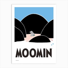 The Moomin Colour Collection Snufkin Cover Art Print