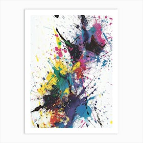 Splatters Art Print