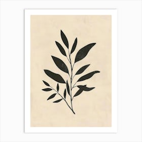 Leaf Illus Art Print