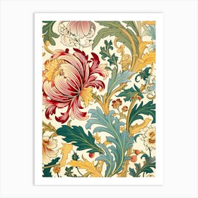 Floral Pattern 23 Art Print