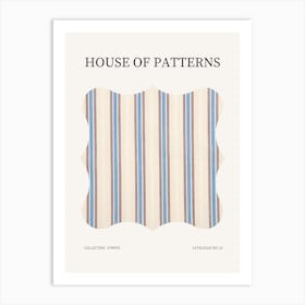 Stripes Pattern Poster 15 Art Print