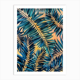 Tropical Leaves 2 Art Print