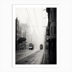San Francisco, Black And White Analogue Photograph 2 Art Print