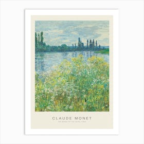 The Banks of the Seine (Special Edition) - Claude Monet Art Print