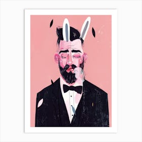 Bunny Ears Art Print