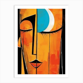 Face Of The Moon 1 Art Print