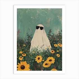 Ghost In The Field 6 Art Print