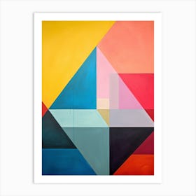 Geometric Shapes Art Print