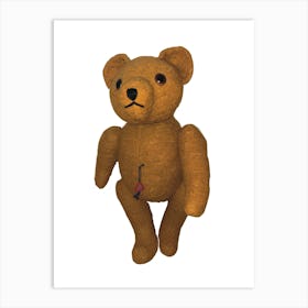 Teddy Bear Art Print