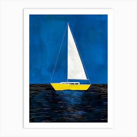 Sailboat 4 Art Print