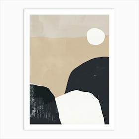 Echoed Simplicity Minimalist Style Art Print