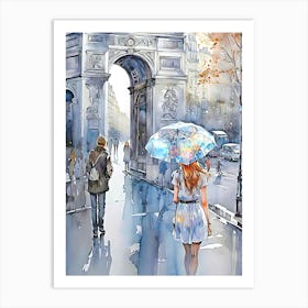 Arc De Triomphe Art Print