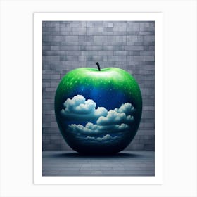 Apple In The Sky 1 Art Print