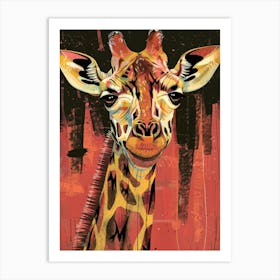 Giraffe 183 Art Print