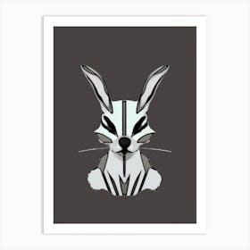 A Foxy Hare 1 Art Print