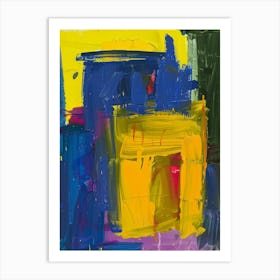 Abstract Door Art Print