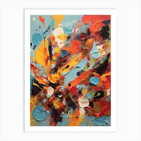 Abstract Painting 228 Art Print