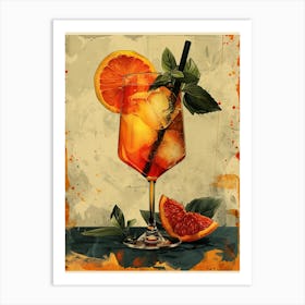 Aperol Spritz Art Print 277 Art Print