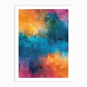 Abstract Watercolor Painting 56 Art Print