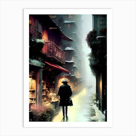 Man In The Street Art Print