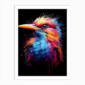 Colorful Bird Art Print