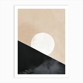 Shades Of Rest Minimalist Style Art Print