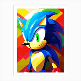 Sonic The Hedgehog 8 Art Print