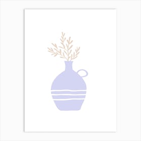 Lilac Jar Art Print