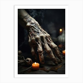 Hand Of The Dead 3 Art Print