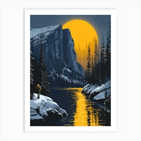 Yosemite Sunrise Art Print