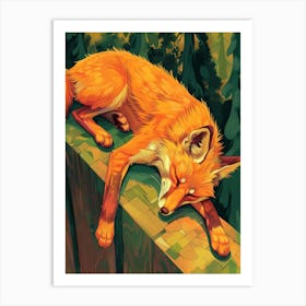 Red Fox 18 Art Print