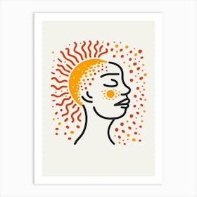 Portrait Of A Woman 276 Art Print